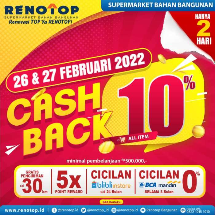 Promo CHUTOGEL Cashback Langsung Tanpa Syarat